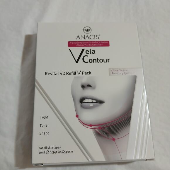 3 piece ANACIS Vela Contour contouring serum/ revital 4d refill /firming cream - Picture 7 of 16